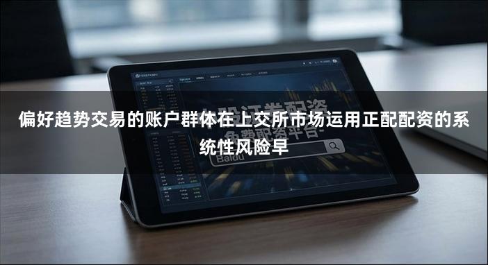 偏好趋势交易的账户群体在上交所市场运用正配配资的系统性风险早