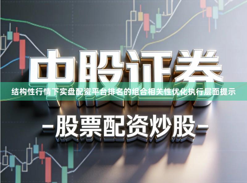 结构性行情下实盘配资平台排名的组合相关性优化执行层面提示