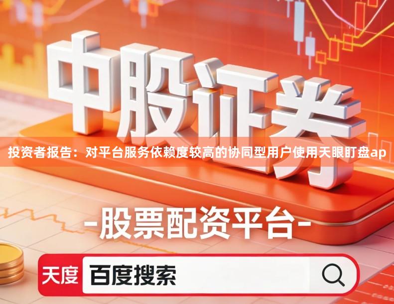 投资者报告：对平台服务依赖度较高的协同型用户使用天眼盯盘ap